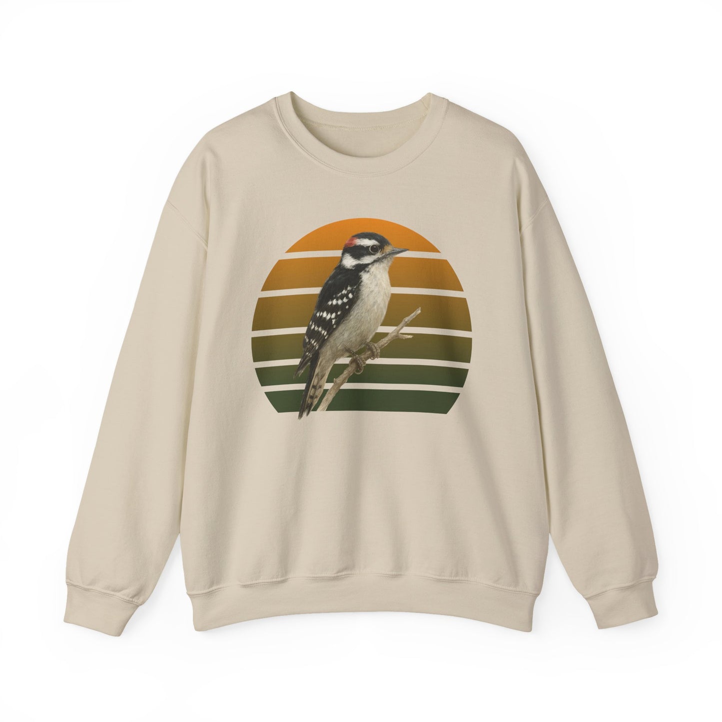 Downy Woodpecker Bird Lover & Bird Watching Bird Sweatshirt