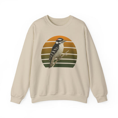 Downy Woodpecker Bird Lover & Bird Watching Bird Sweatshirt