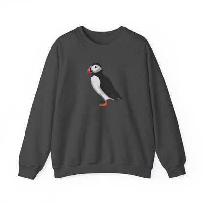 Puffin Bird Watcher Biologist Crewneck Sweatshirt