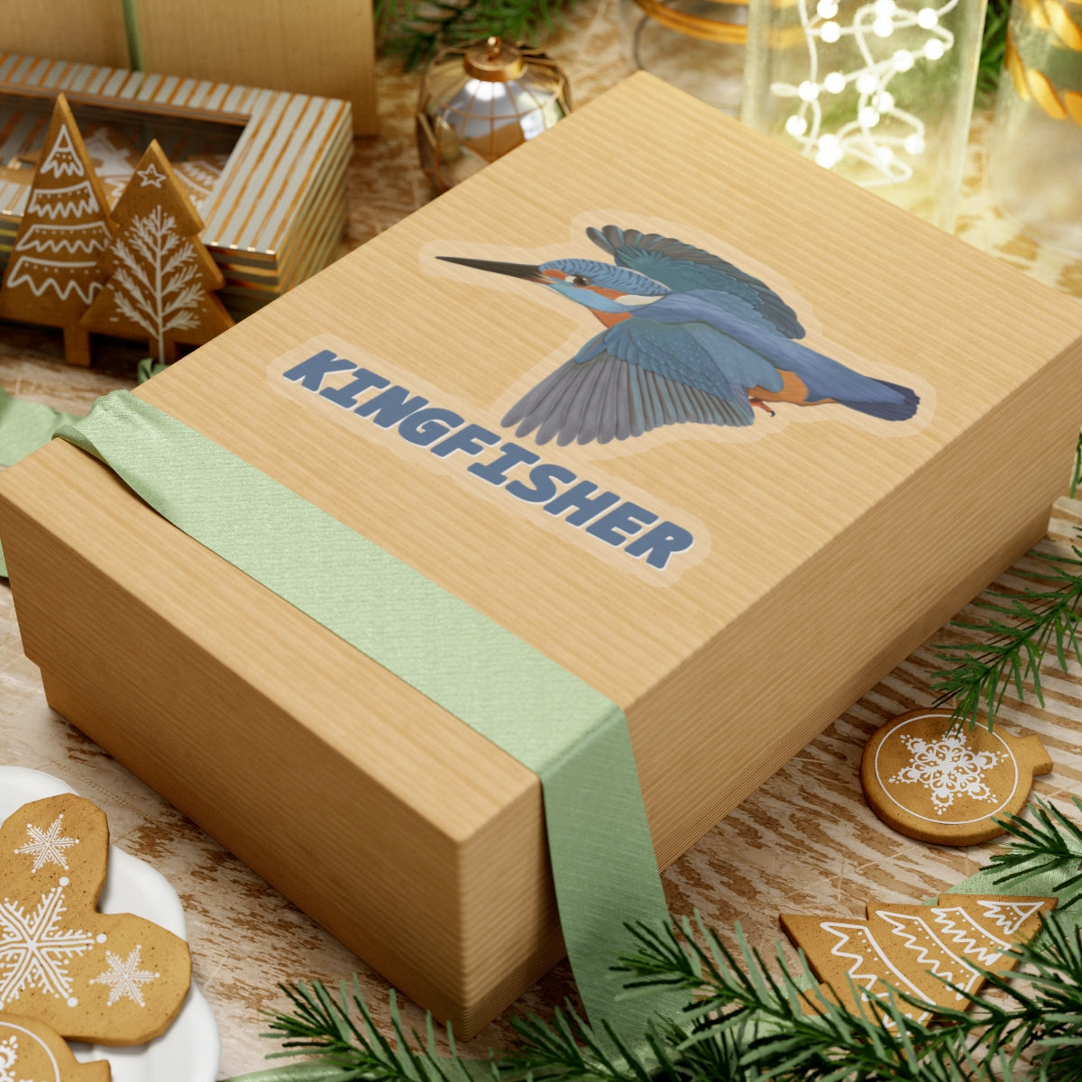 Kingfisher Sticker Bird Lover & Bird Watcher
