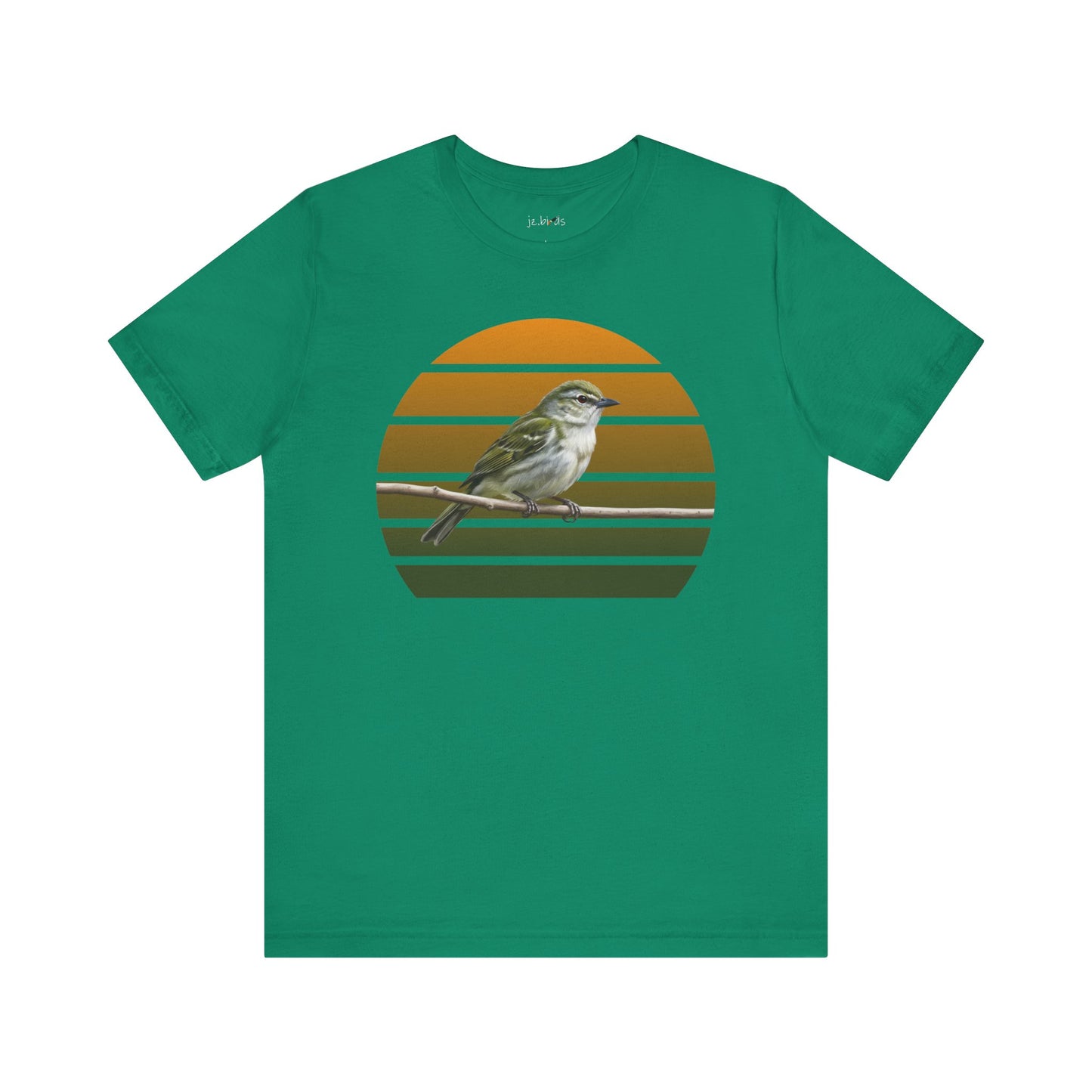 Red-Eyed Vireo T-Shirt | Unisex Retail Fit Bird Lover Tee | Wildlife Birder Gift