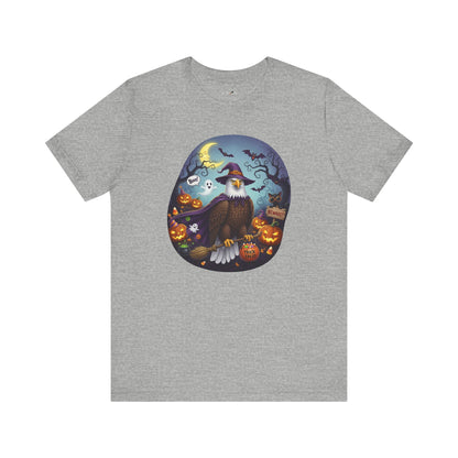 Bald Eagle Halloween Bird T-Shirt - Spooky Halloween Costume for Bird Lovers
