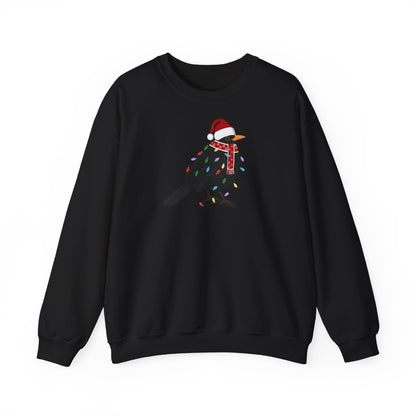 Amsel Weihnachts-Sweatshirt | Unisex Vogel Sweater für Vogelfreunde & Vogelbeobachter
