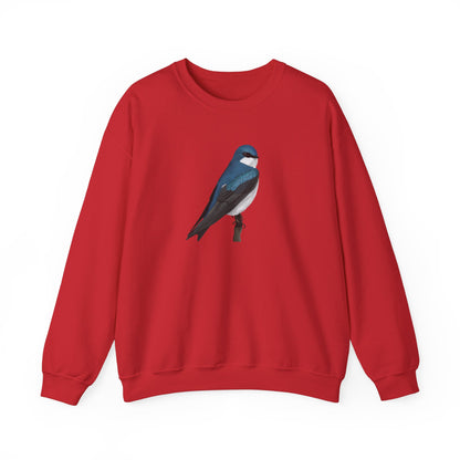 Tree Swallow Bird Watcher Biologist Crewneck Sweatshirt