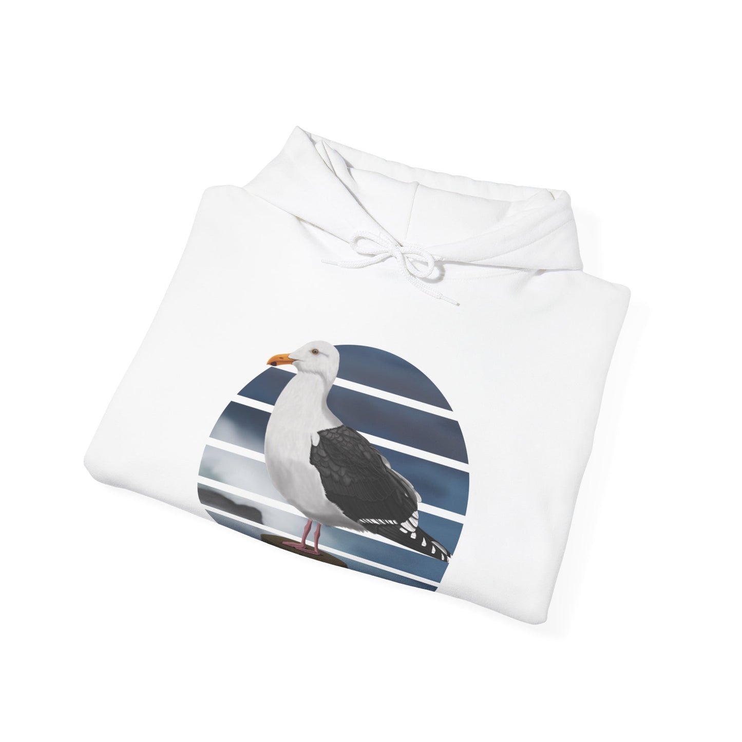 Seagull Bird Hoodie