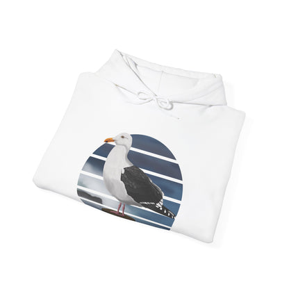 Seagull Bird Hoodie