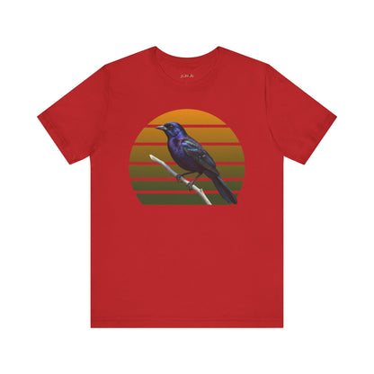 Grackle T-Shirt | Unisex Retail Fit Bird Lover Tee | Wildlife Birder Gift