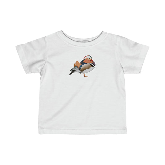 mandarin duck toddler bird t-shirt