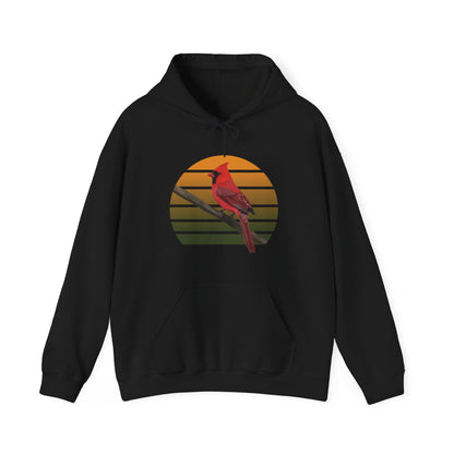 Cardinal Bird Hoodie