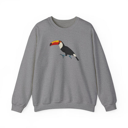 Toucan Bird Watcher Biologist Crewneck Sweatshirt