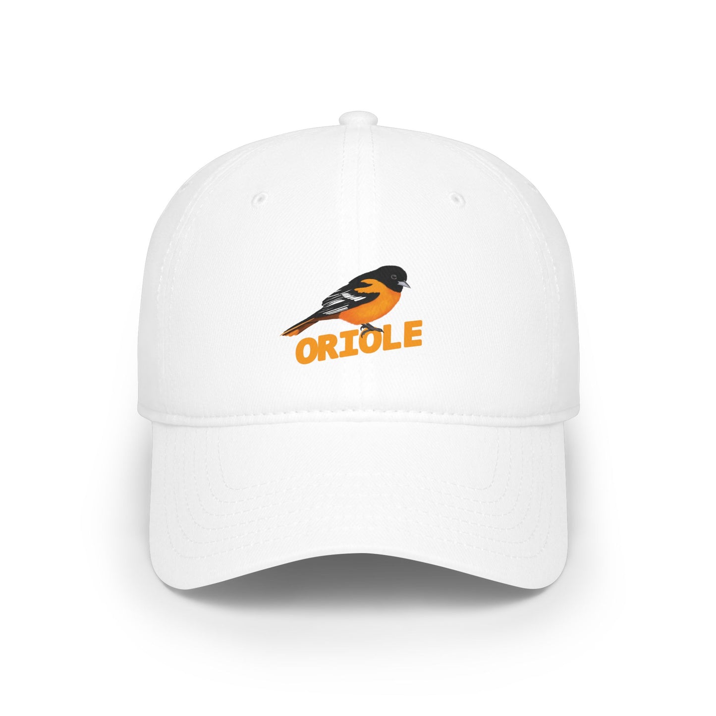 Baltimore Oriole Hat – One size, Twill, Adults, Birder