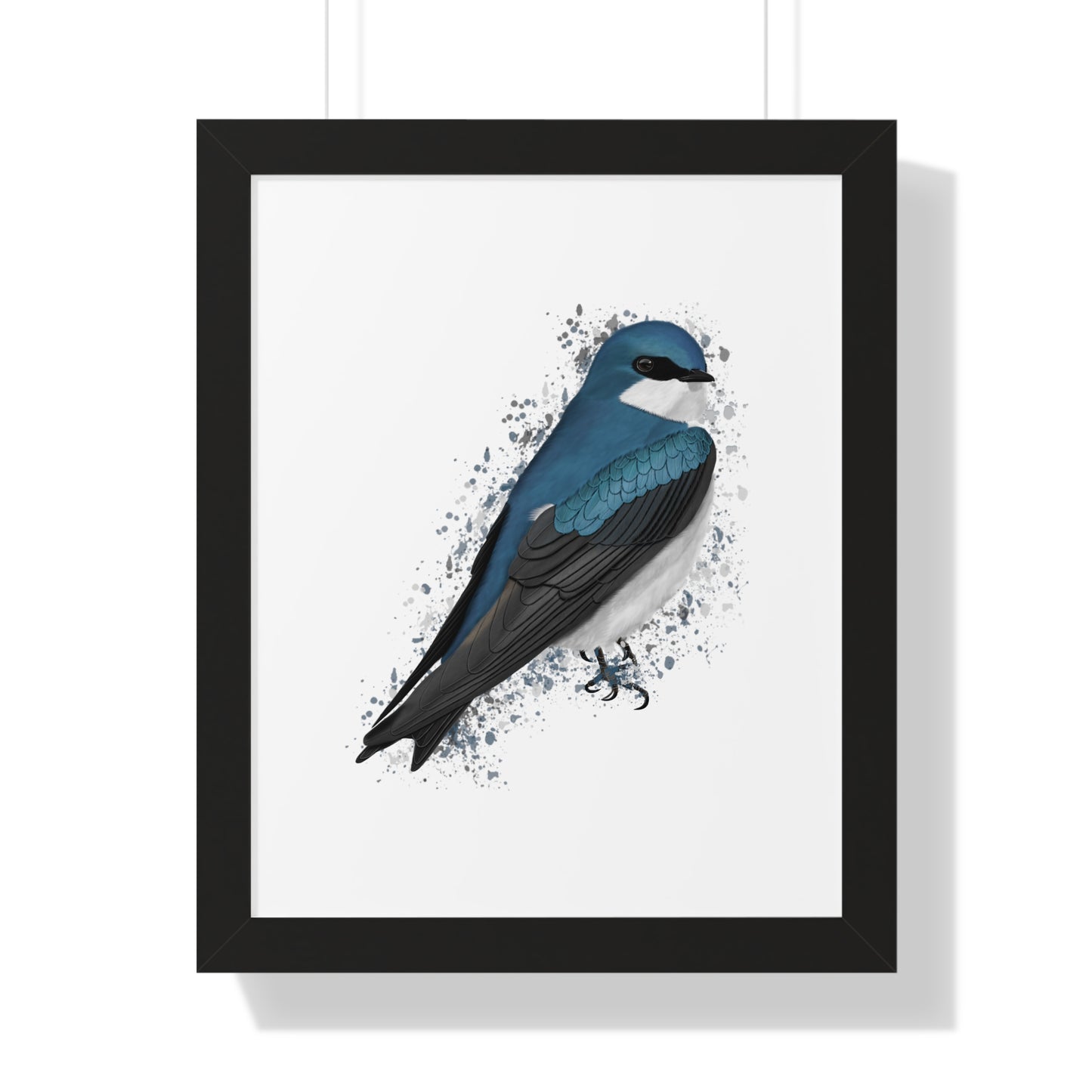 Tree Swallow Bird Framed Poster