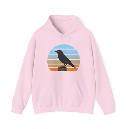 Western Jackdaw Bird Hoodie