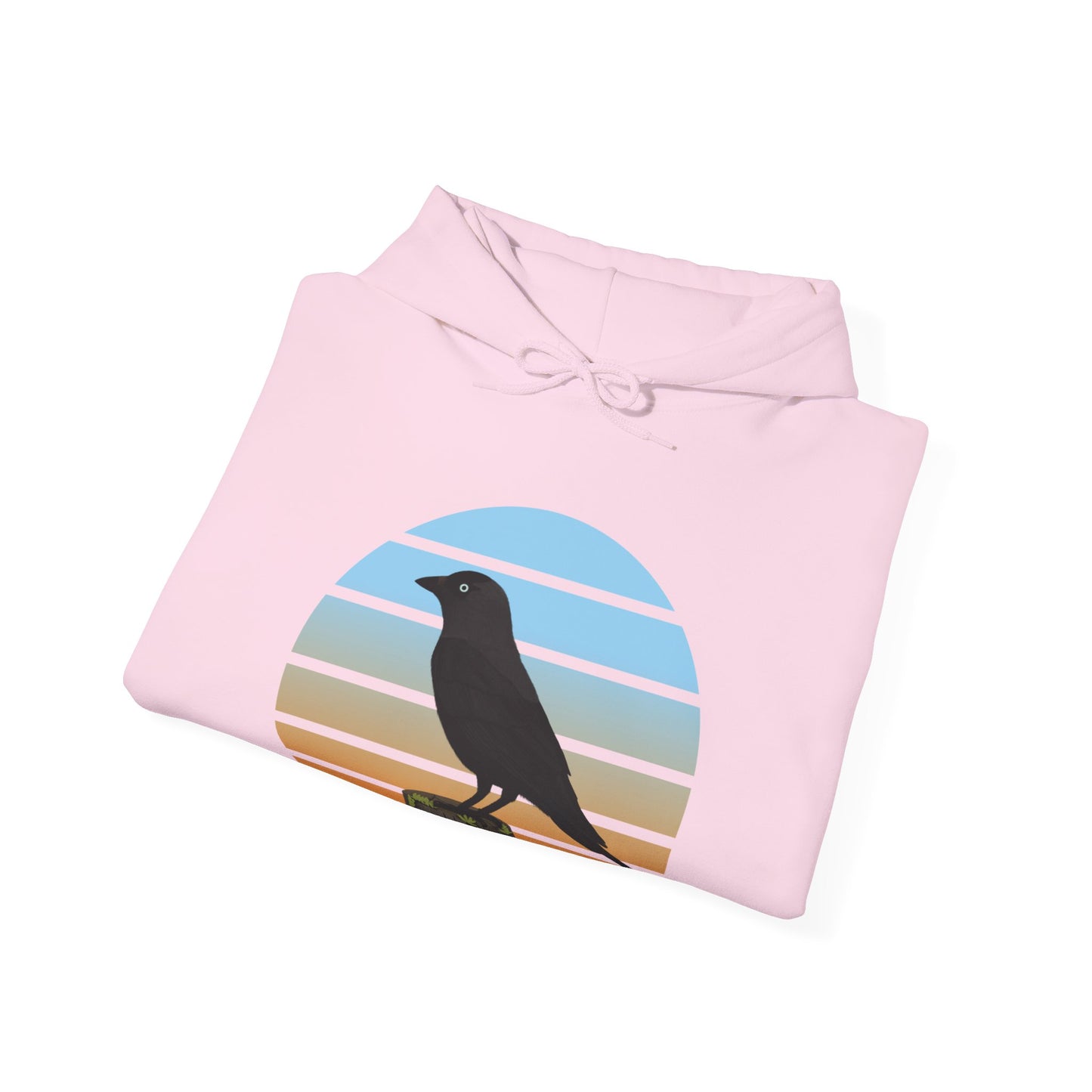 Western Jackdaw Bird Hoodie