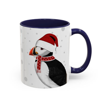 Puffin Christmas Bird Coffee Mug