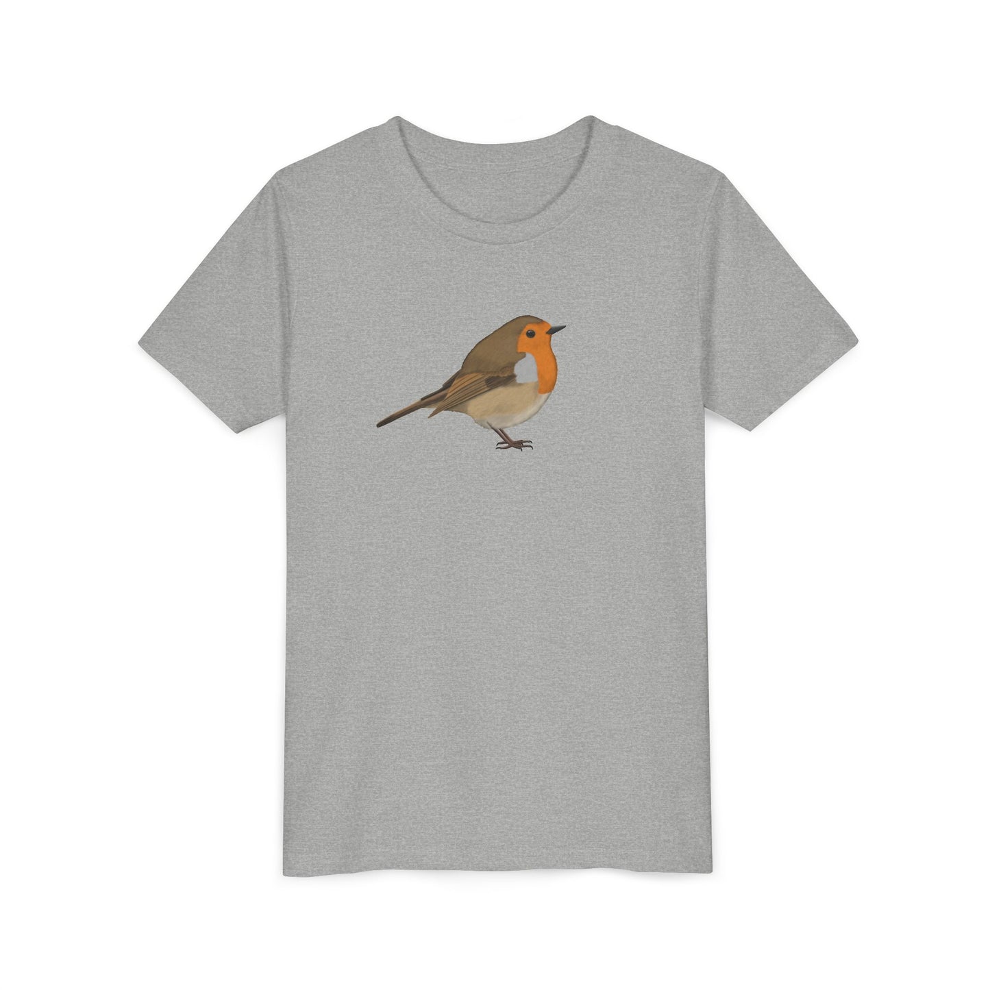 European Robin Birding & Birdwatching Bird Youth T-Shirt