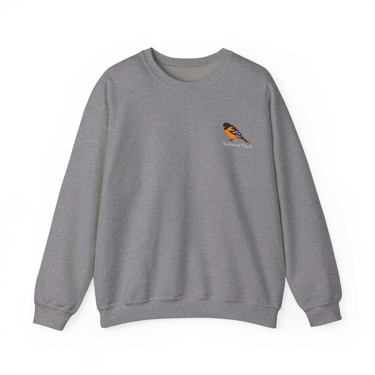 Baltimore Oriole Birding & Birdwatching Bird Sweatshirt