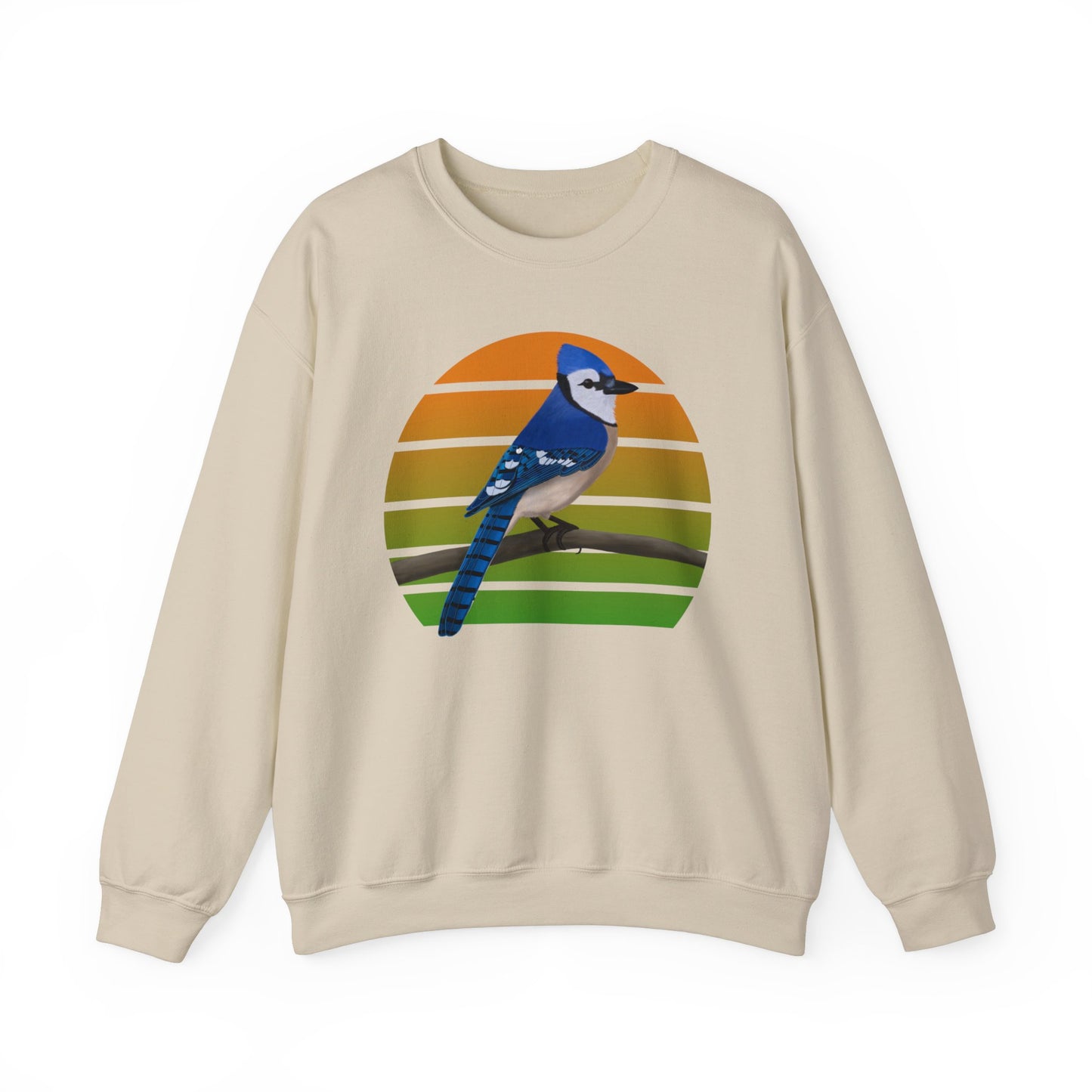 Blue Jay Birdlover Ornithologist Bird Sweatshirt