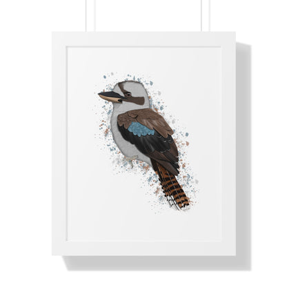 Kookaburra Bird Framed Poster