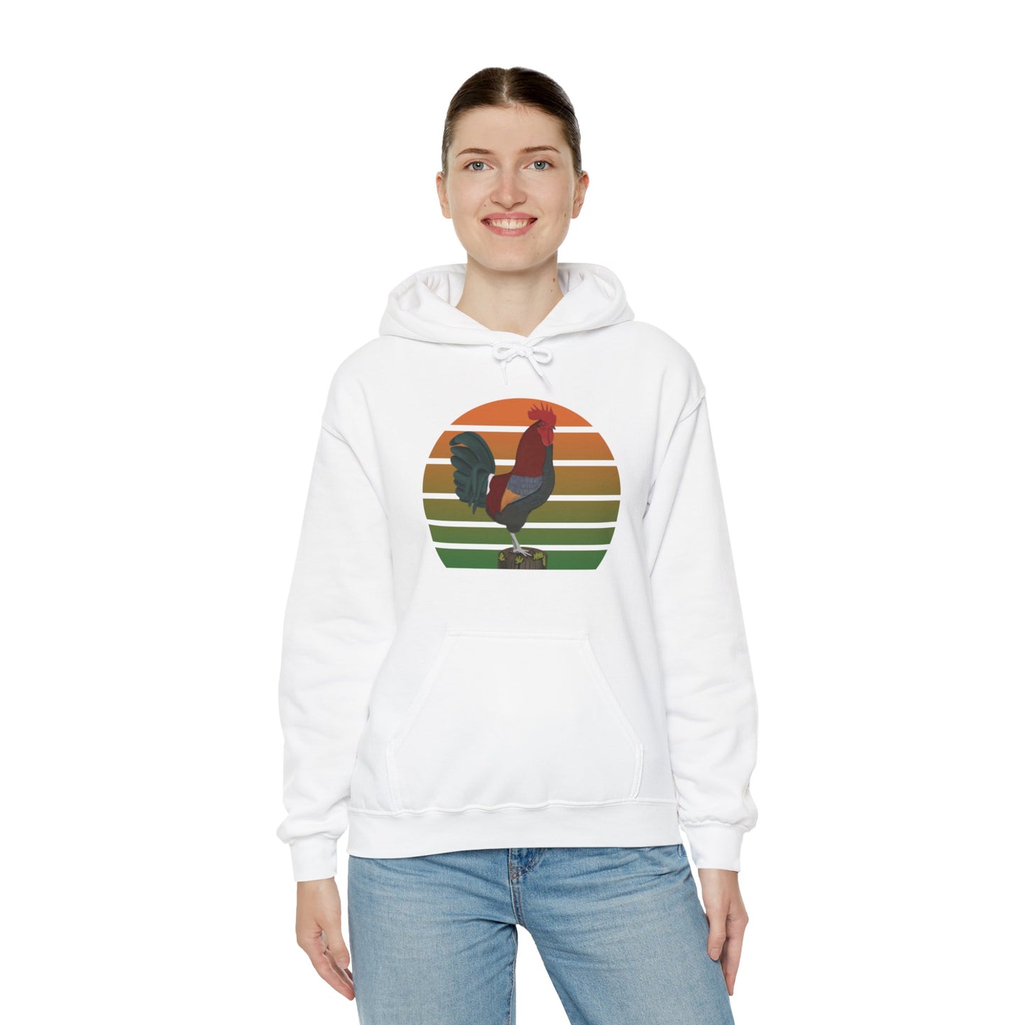 Rooster Bird Hoodie