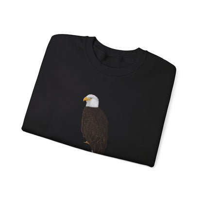 Bald Eagle Bird Watcher Biologist Crewneck Sweatshirt