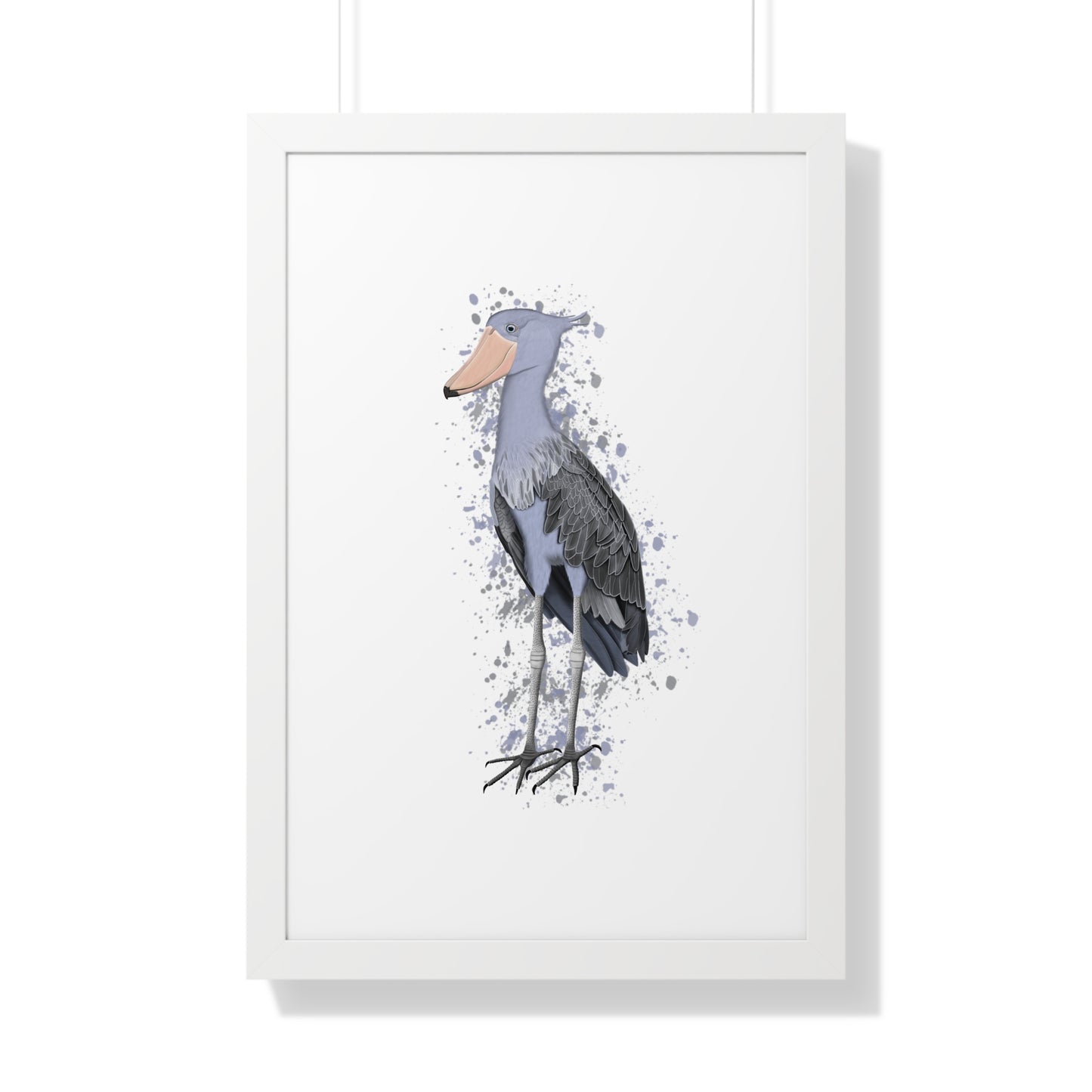 Shoebill Bird Framed Poster