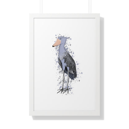 Shoebill Bird Framed Poster