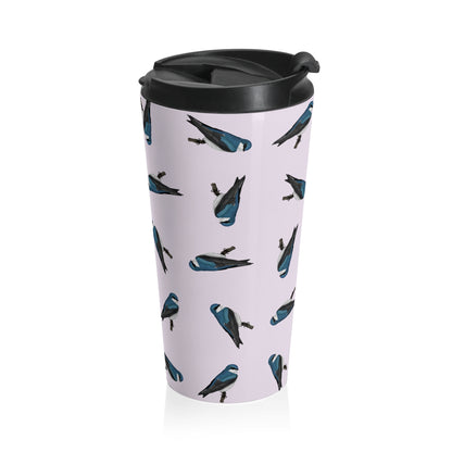 Tree Swallow and Tern Tumbler – 15oz bird style