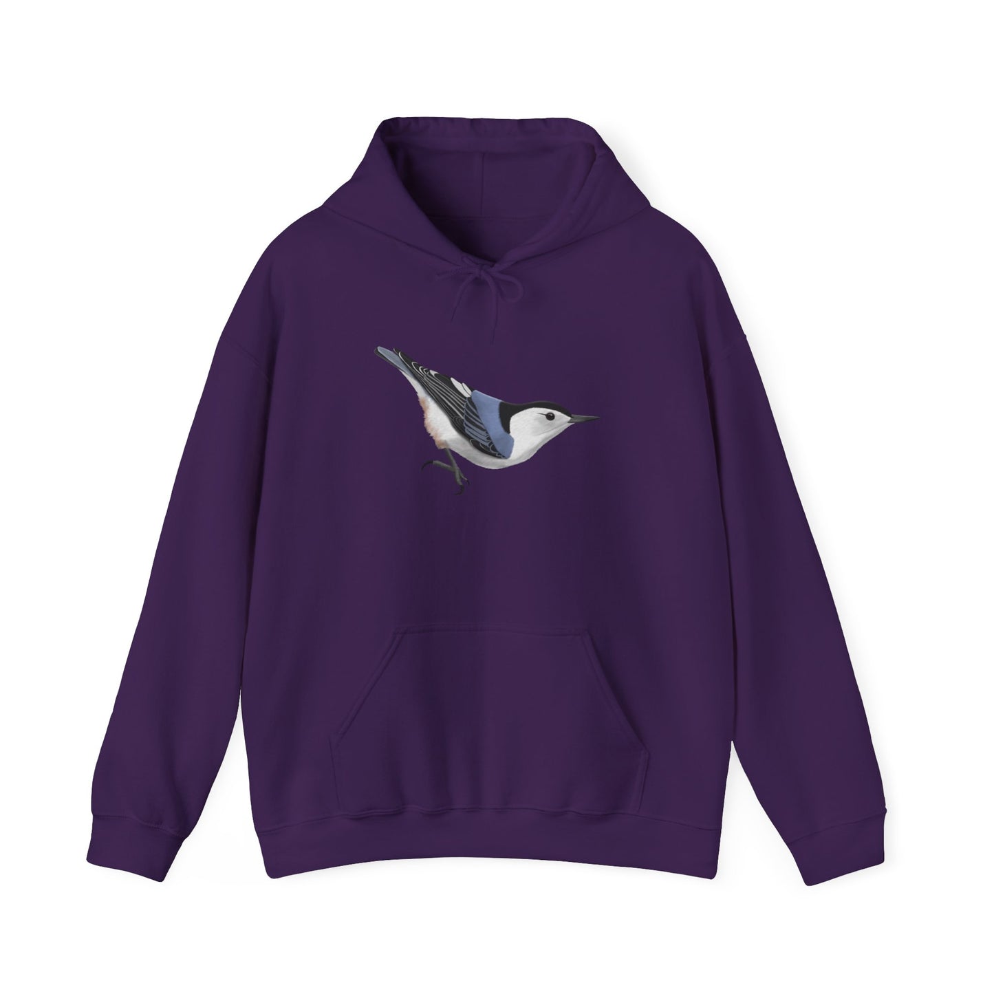 Nuthatch Bird Birdwatching Birder Hoodie