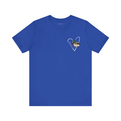 Mallard Heart Birdwatcher Bird T-Shirt