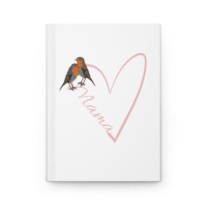 Mama with Heart Bird Hardcover Journal 150 Pages 5.75"x8" Mother's Day