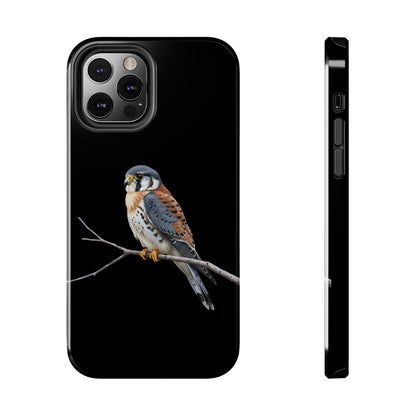 American Kestrel iPhone Case – Premium Tough Phone Cover Black