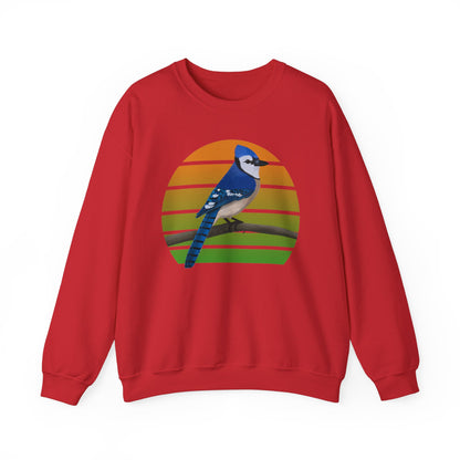 Blue Jay Birdlover Ornithologist Bird Sweatshirt