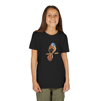 Bearded Reedling Birding & Birdwatching Bird Youth T-Shirt