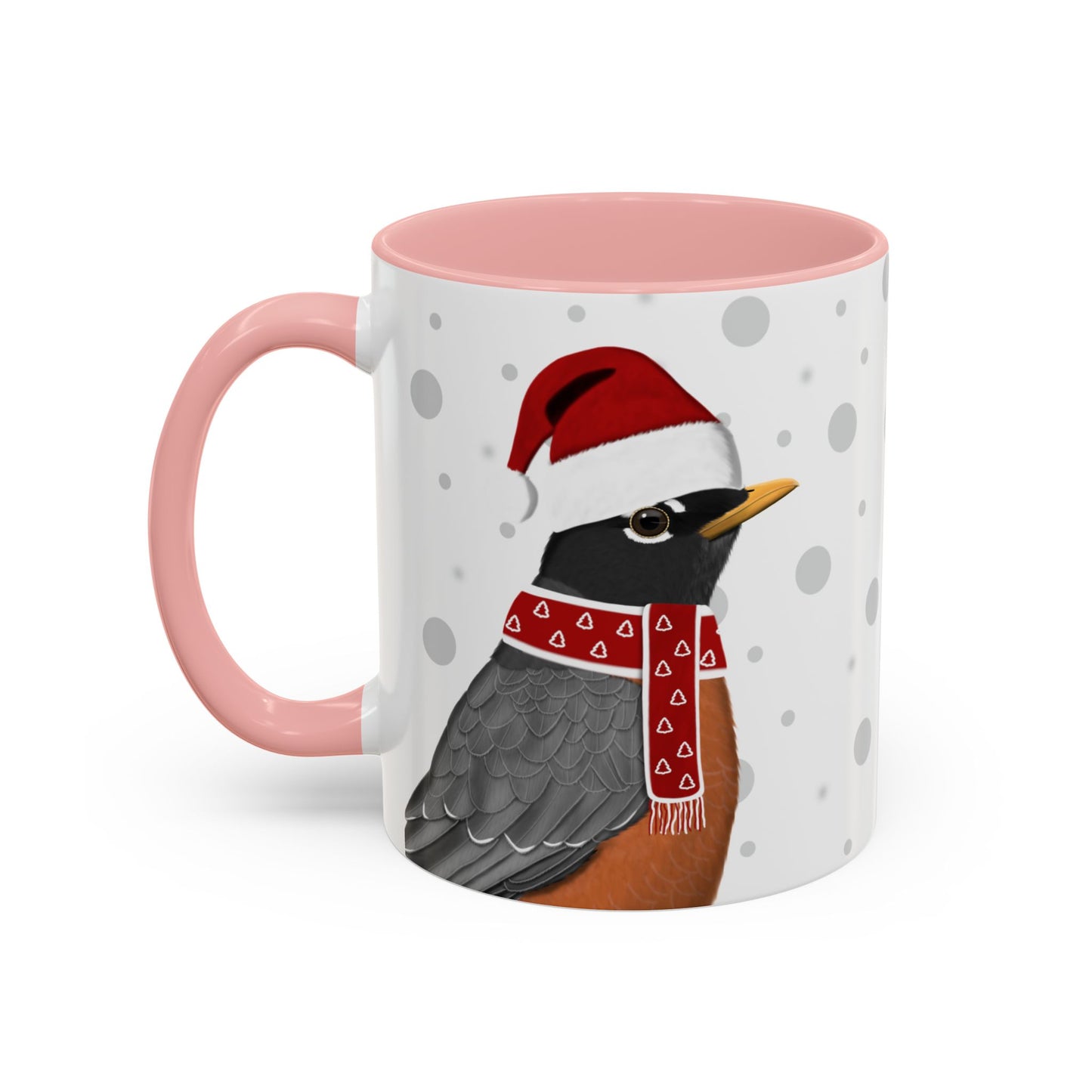 Robin Christmas Bird Coffee Mug