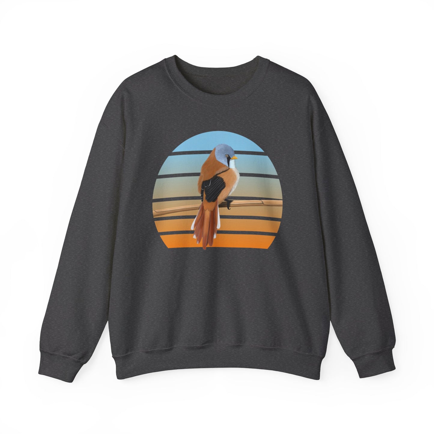 Bearded Reedling Birdlover Ornithologist Bird Sweatshirt