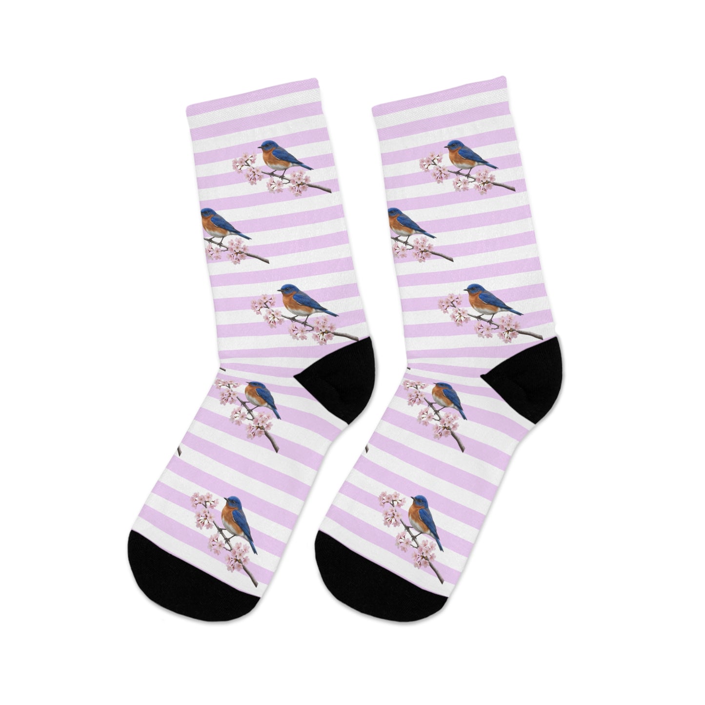 Bluebird Socks on Accessories background