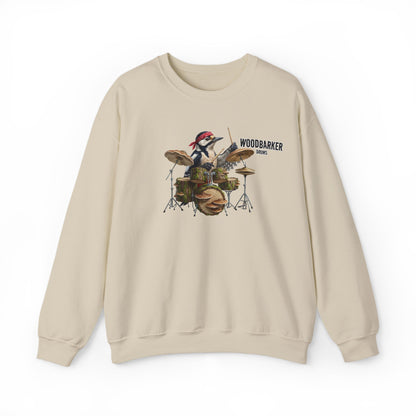 The Woodbarker Drummer Sweatshirt – The Backyard Birds