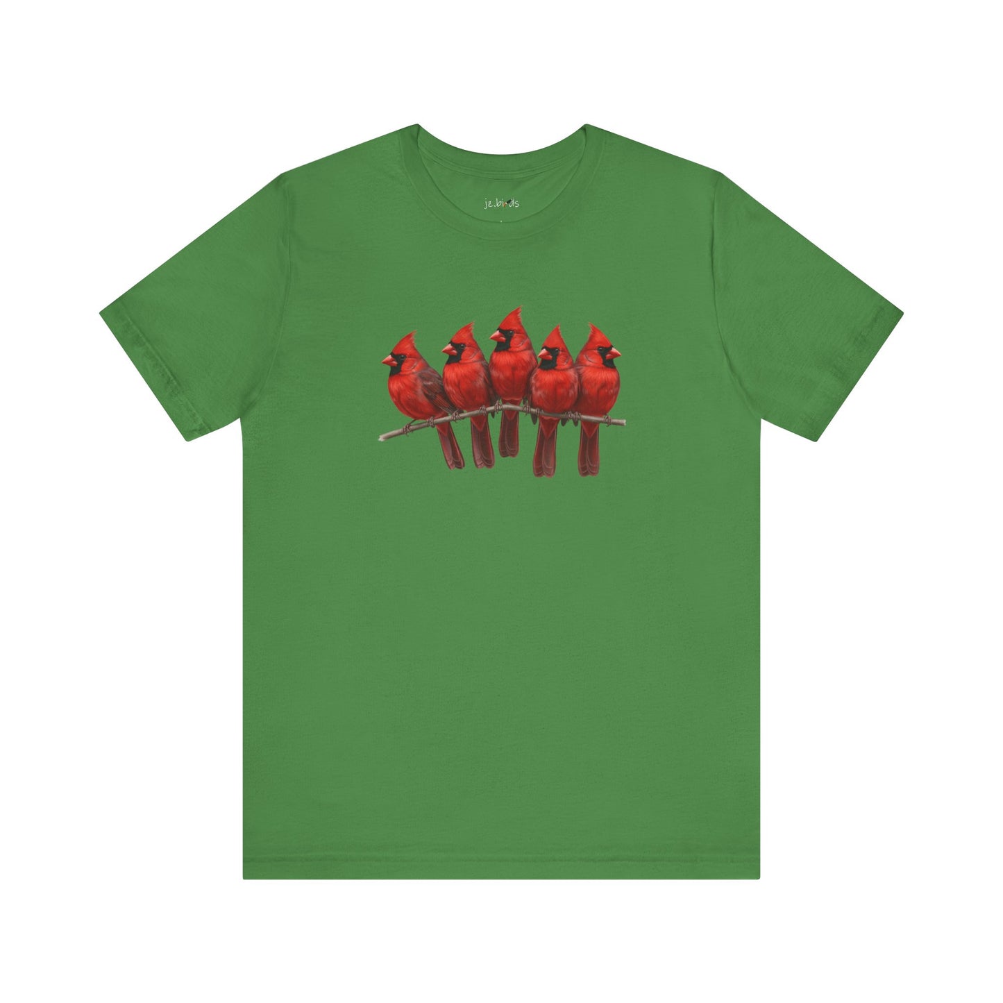 Cardinals T-Shirt | Unisex Retail Fit Bird Lover Tee | Wildlife Birder Gift