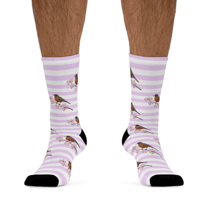 American Robin Socks – Accessories, All Over Print