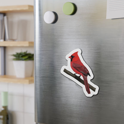 Cardinal Bird Magnet