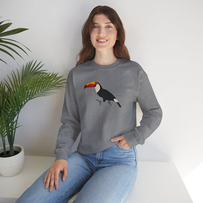 Toucan Bird Watcher Biologist Crewneck Sweatshirt