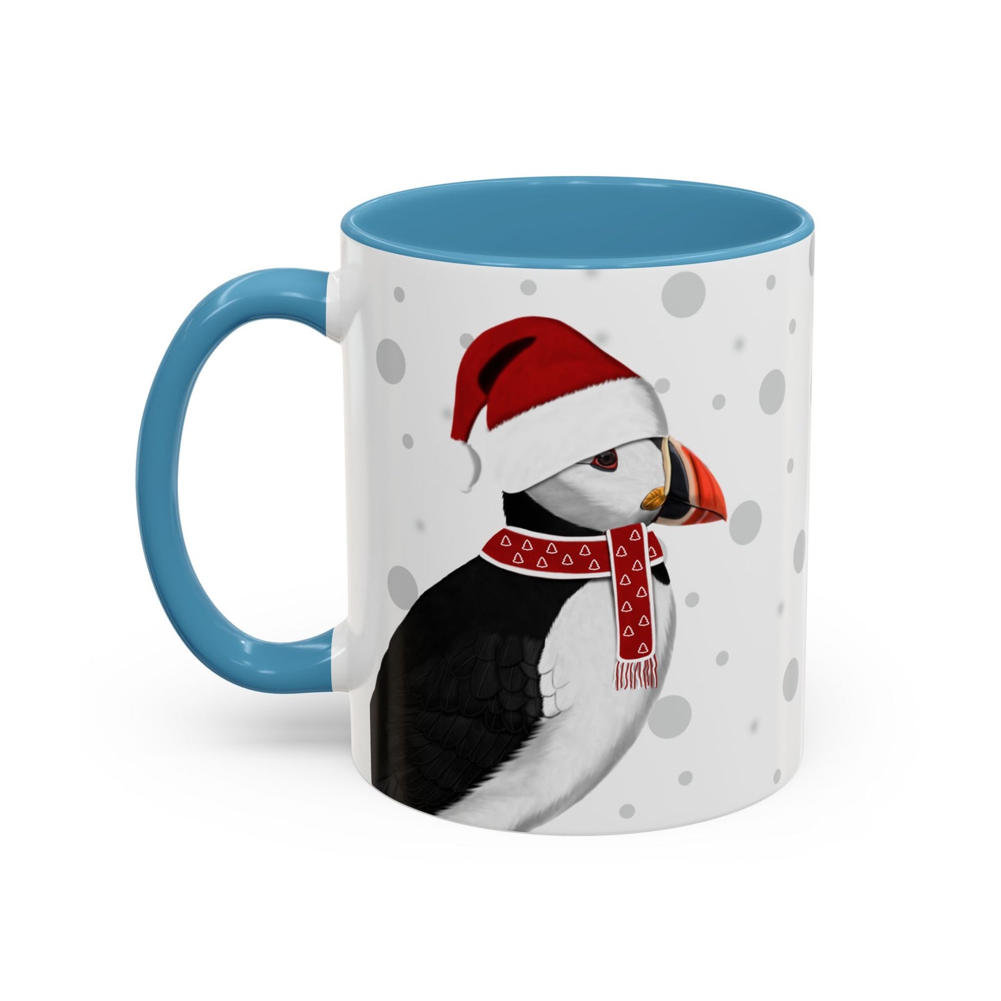 Puffin Christmas Bird Coffee Mug