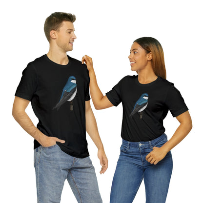 Tree Swallow Bird Tee - jz.birds