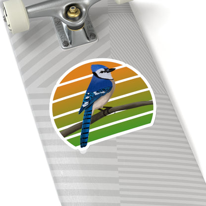 Blue Jay Bird Sticker