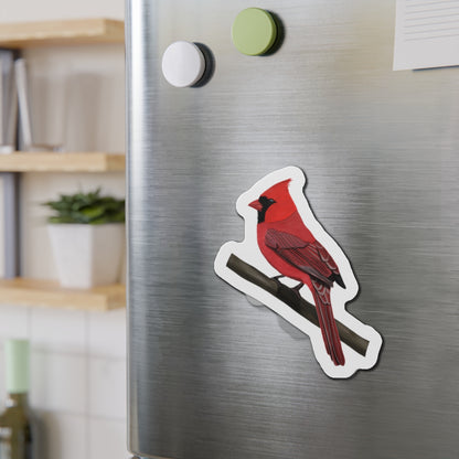 Cardinal Bird Magnet