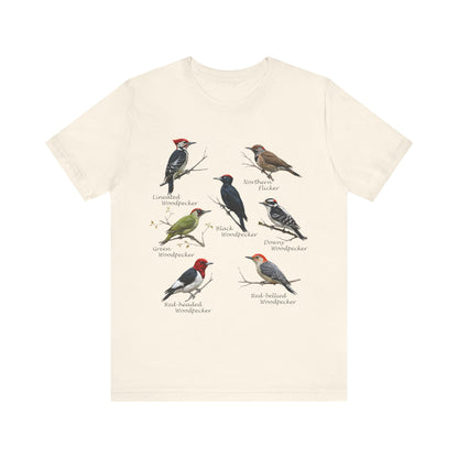 Woodpecker T-Shirt in Black