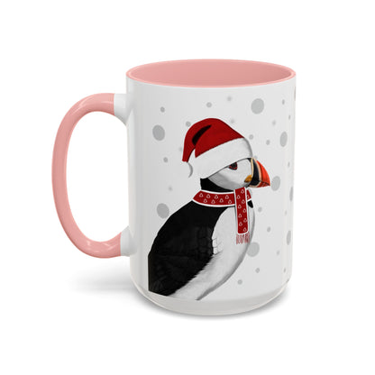 Puffin Christmas Bird Coffee Mug