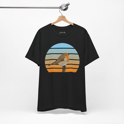 European Robin Birdwatcher Bird T-Shirt