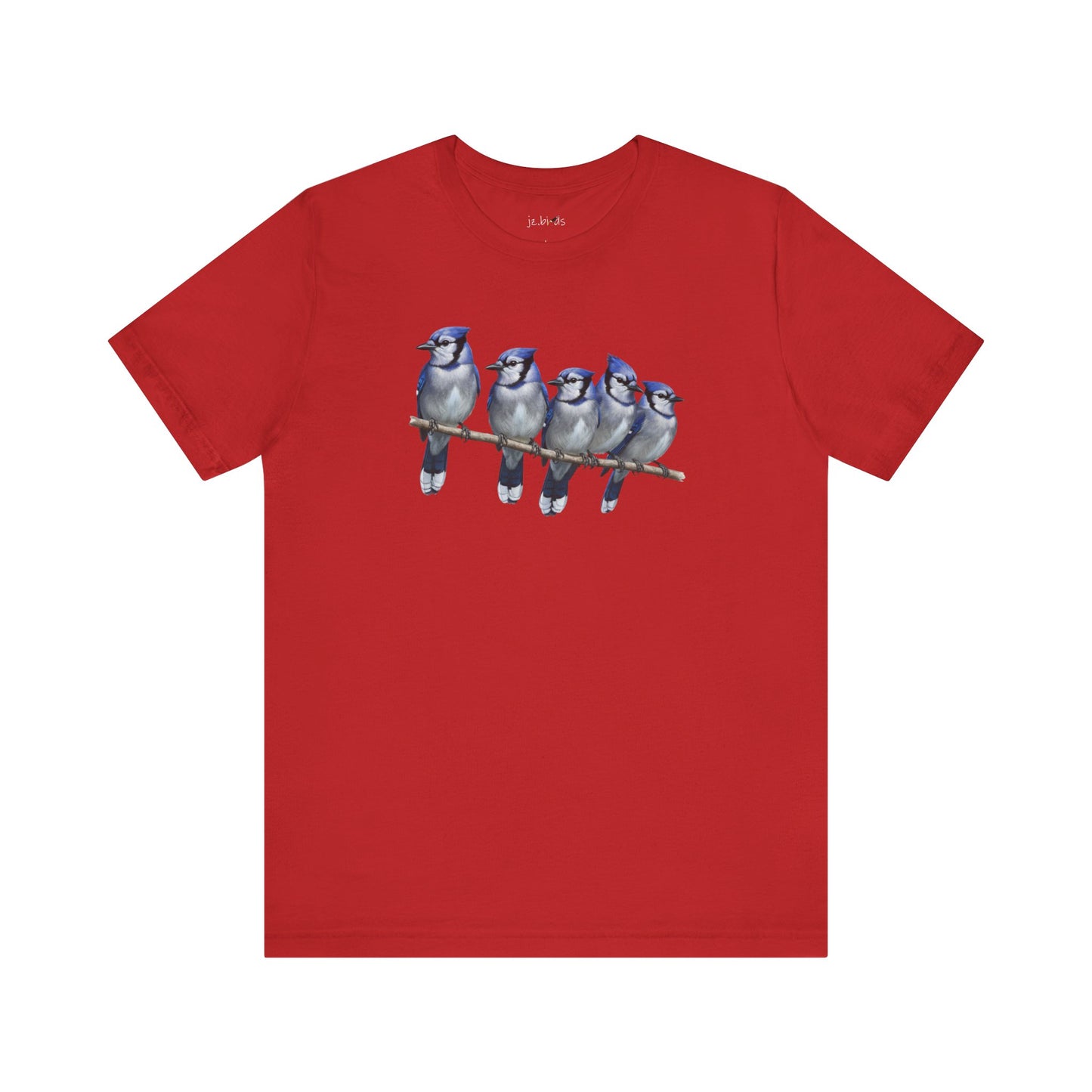 Blue Jays T-Shirt | Unisex Retail Fit Bird Lover Tee | Wildlife Birder Gift